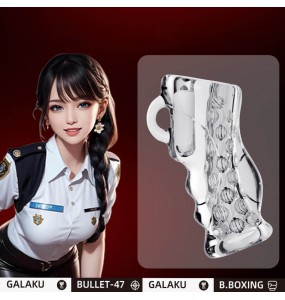 Japan GALAKU - Boxing Glove Bullet Sleeve Vibrating Penis Trainer